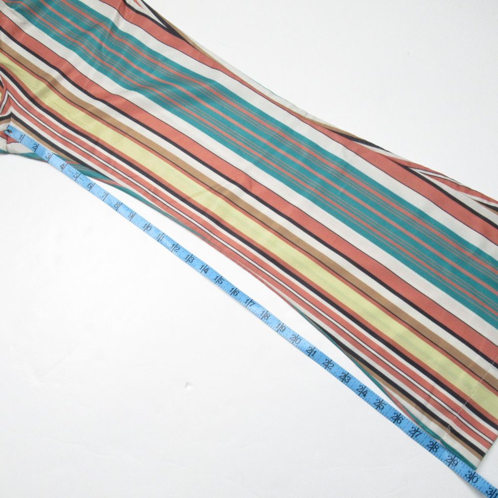 Anthropologie Tiny Camelia Pants Red Pinstripe Motif - Size 2 - Picture 9 of 12